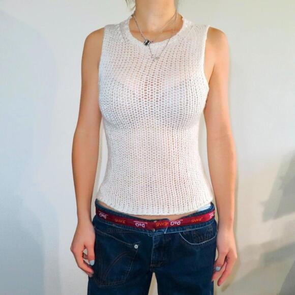 Guess Women's Cream Shirt - Picture 1 of 5